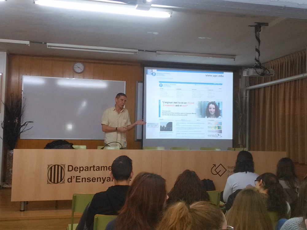 Xerrada d'Orientació Universitària per a 2n BTX a càrrec de UPC