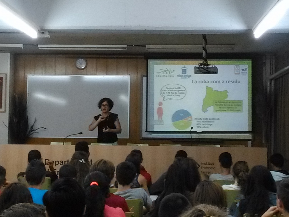 Xerrada sobre El Cicle de la Roba a càrrec de Solidança