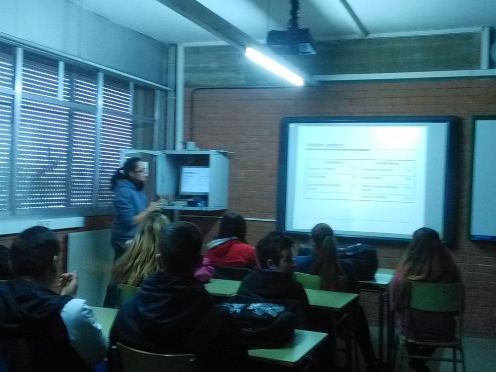 Xerrada d'orientació acadèmica sobre el Batxillerat a càrrec de Coordinació de BTX i Cap d'estudis