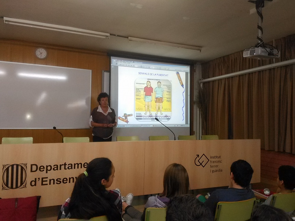 Xerrada sobre Sexualitat a càrrec de la infermera Concepció Coma