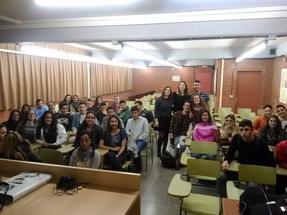 Xerrada Programa Erasmus a càrrec d'alumnes universitaris estrangers