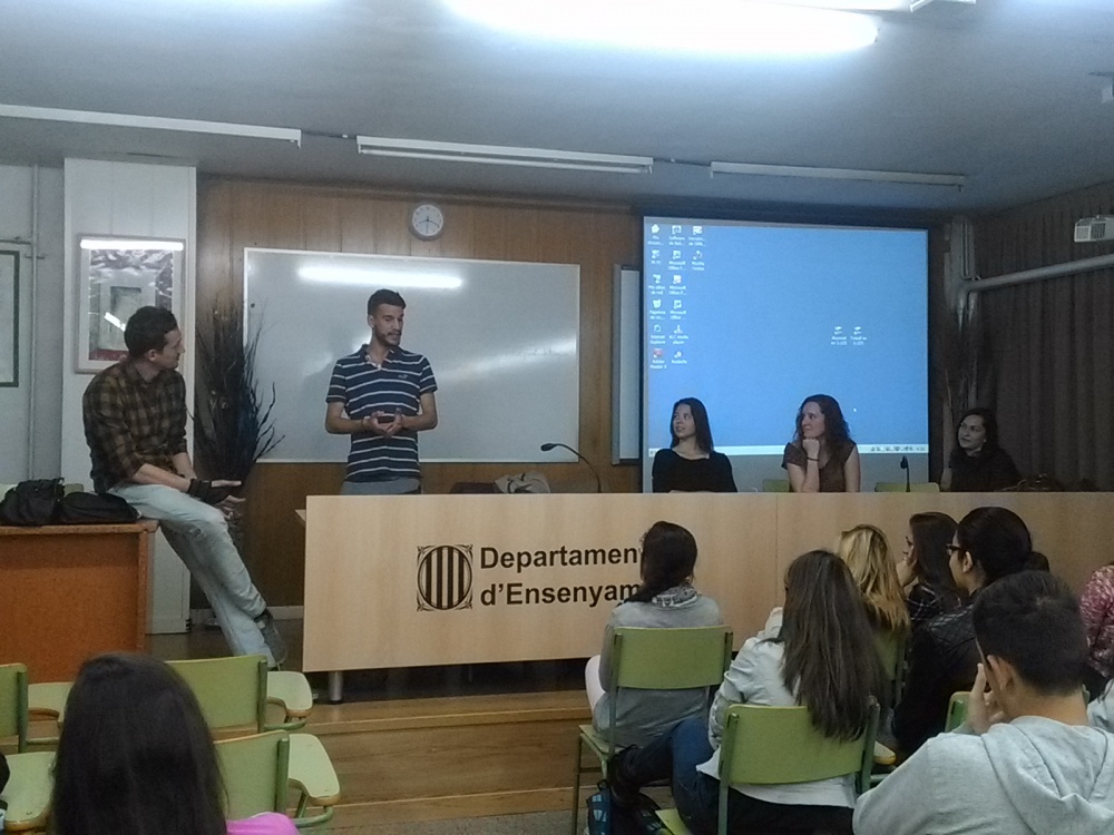 Xerrada Programa Erasmus a càrrec d'alumnes universitaris estrangers