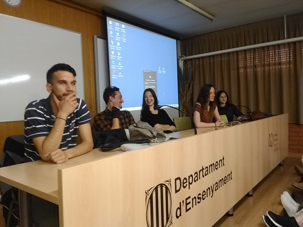 Xerrada Programa Erasmus a càrrec d'alumnes universitaris estrangers