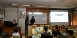 Xerrada sobre Universitat i Erasmus a càrrec de l'exalumna Clàudia Guillén
